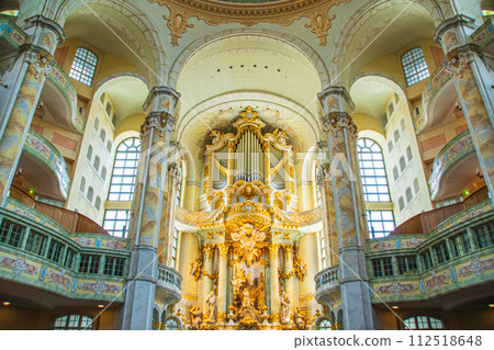 Dresden cityscape in Germany 112518648
