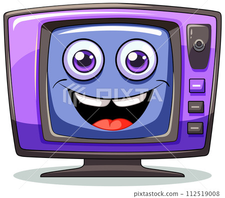 Happy Cartoon Television Character 112519008