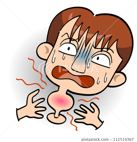 sore throat 112519367