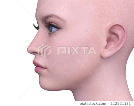 Close-up of a woman's face Close-up of a woman's face 112521121