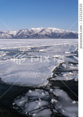 屈斜路湖結冰 屈斜路湖結冰 112522010