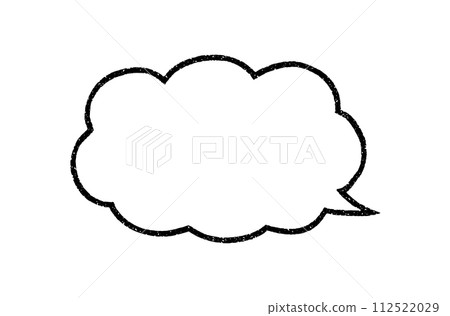 用粗線條繪製的簡單雲形語音氣泡(有點雜訊) 用粗線條繪製的簡單雲形語音氣泡(有點雜訊) 112522029