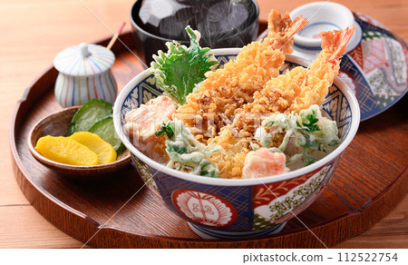 天婦羅蓋飯 112522754