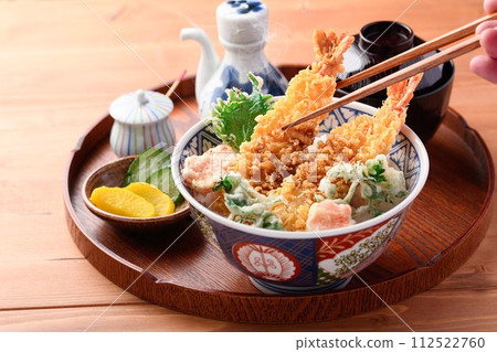 天婦羅蓋飯 天婦羅蓋飯 112522760