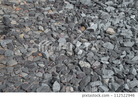 texture of crushed ice on the ground 112522946
