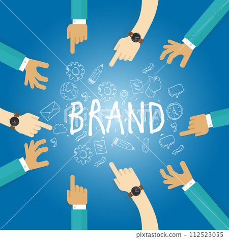 brand building build company business name branding team work marketing 112523055