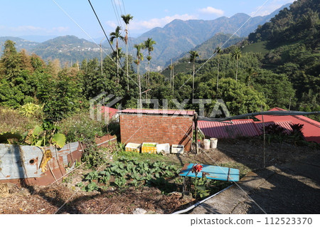 Mountain village scenery in Taiwan Mountain village scenery in Taiwan 112523370