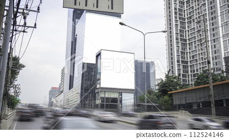 traffic sign on street 112524146