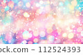 多彩閃亮背景 112524393