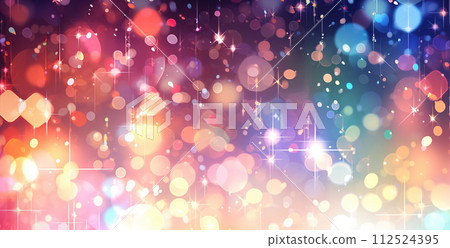 Colorful sparkling background Colorful sparkling background 112524395