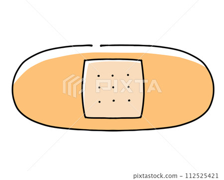Loose simple bandage solid coating 112525421