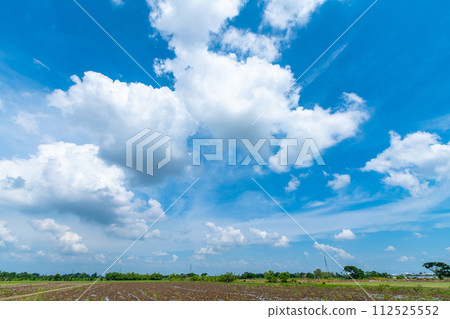 beautiful airatmosphere bright blue sky background abstract clear texture with white clouds. beautiful airatmosphere bright blue sky background abstract clear texture with white clouds. 112525552