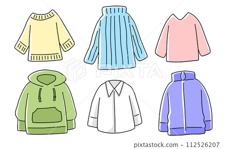 寬鬆簡約上衣套裝純色 112526207