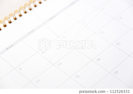 Image of calendar 112526331