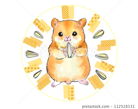 倉鼠和葵花籽 倉鼠和葵花籽 112528131