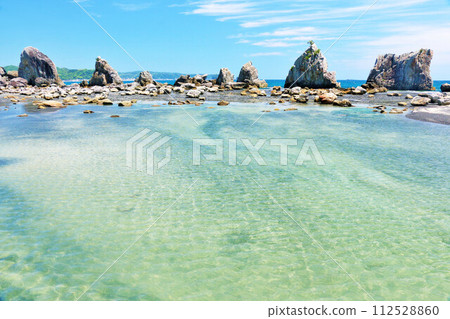 和歌山縣藍天海櫛本橋 Hashiguiiwa 和歌山縣藍天海櫛本橋 Hashiguiiwa 112528860