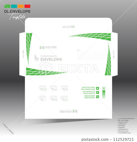 envelope for corporate and any use 112529721