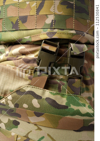 Close up of military man in uniform Close up of military man in uniform 112530841