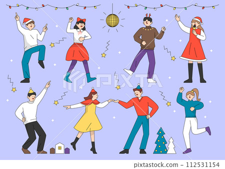 An end of year dance party 112531154