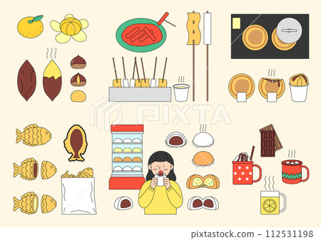 A lot of winter snacks A lot of winter snacks 112531198