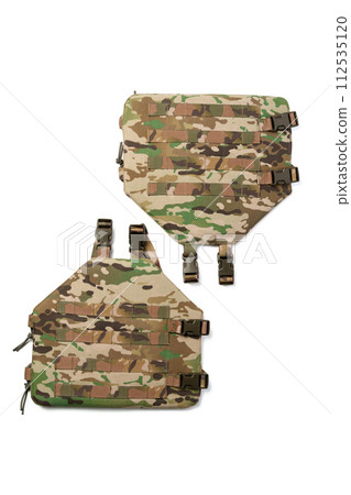 Tactical armor plate. Thigh armor protection for military 112535120