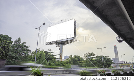 blank billboard for advertisement blank billboard for advertisement 112536213