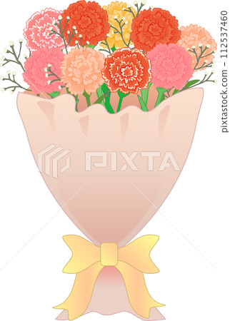 多彩康乃馨花束 112537460