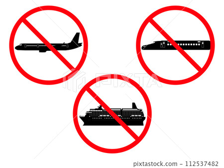 航班取消、新幹線停駛、船舶取消 112537482