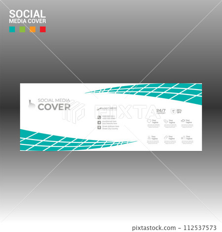 social media cover banner for any best company use 112537573