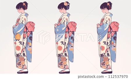 和服女性 112537970