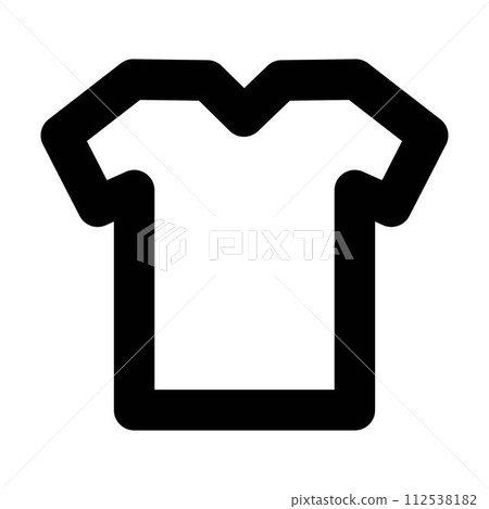T-shirt icon, vector template element illustration for design T-shirt icon, vector template element illustration for design 112538182