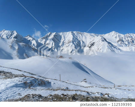 仲冬的八方池（從八方池看到的深之歌） 112539393