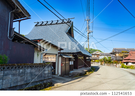 【重要傳統建築群保存地區】福住～西野地區的初夏早晨的風景2～兵庫縣丹波筱山市 112541653