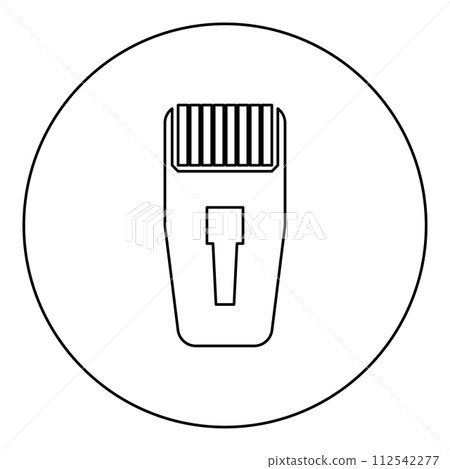 Connector RJ-45 connecter ethernet rj45 internet icon in circle round black color vector illustration image outline contour line thin style Connector RJ-45 connecter ethernet rj45 internet icon in circle round black color vector illustration image outline contour line thin style 112542277
