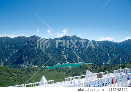 Tateyama Town, Nakashinkawa District, Toyama Prefecture_Southeast view from Daikanbo 2_August 2023 Tateyama Town, Nakashinkawa District, Toyama Prefecture_Southeast view from Daikanbo 2_August 2023 112542531