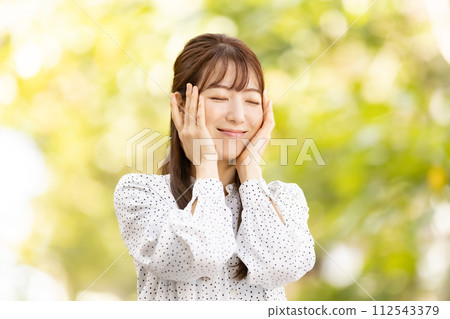 女清新綠色寫真 女清新綠色寫真 112543379