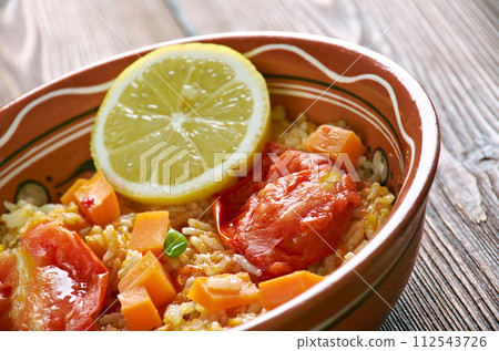 Coconut Jollof Rice 112543726