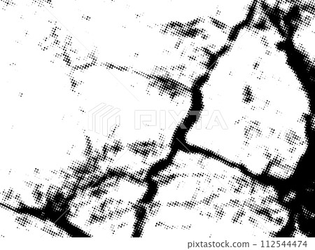 Black and white grunge. Distress overlay texture. Abstract surface dust and rough dirty wall background concept. Distress illustration simply place over object to create grunge effect. Vector EPS10. 112544474