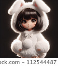 穿兔子裝的女孩系列 112544487
