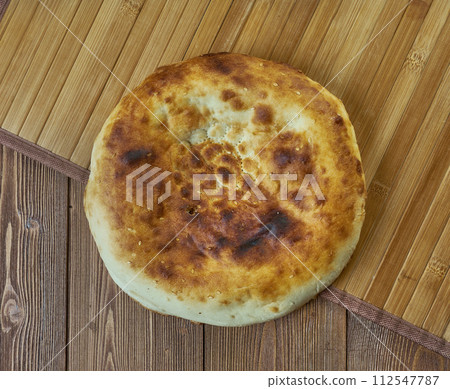 Ethnic tajik bread 112547787
