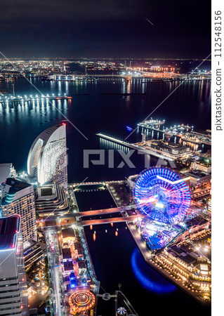 Night view from Yokohama Landmark Tower Sky Garden 112548156