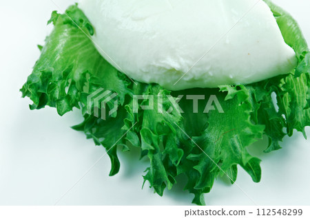 lettuce and feta cheese lettuce and feta cheese 112548299