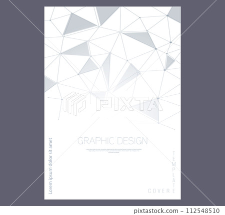 Layout of a creative idea of graphic linear design. Template for the design of a cover, booklet or brochure. A creative idea for an individual interior, decoration Layout of a creative idea of graphic linear design. Template for the design of a cover, booklet or brochure. A creative idea for an individual interior, decoration 112548510