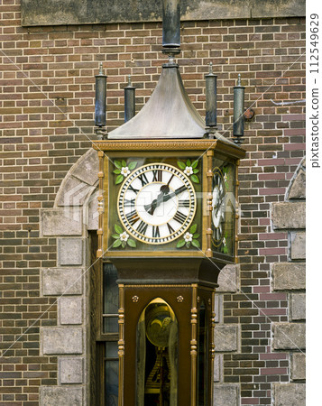 Steam clock at Otaru Music Box Hall, Hokkaido / Otaru, Japan 112549629