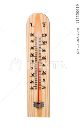 Thermometer on white Thermometer on white 112550619