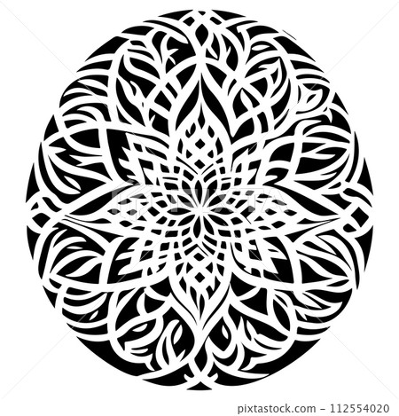 Laser engraving patterns ornament decoration illustration Laser engraving patterns ornament decoration illustration 112554020