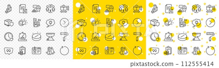 Outline Energy, Dating and Medical tablet line icons pack for web with Paint roller, Paint brush, Build line icon. Buying process, Grill, Forward pictogram icon. Puzzle, 3d chart, Timer. Vector Outline Energy, Dating and Medical tablet line icons pack for web with Paint roller, Paint brush, Build line icon. Buying process, Grill, Forward pictogram icon. Puzzle, 3d chart, Timer. Vector 112555414