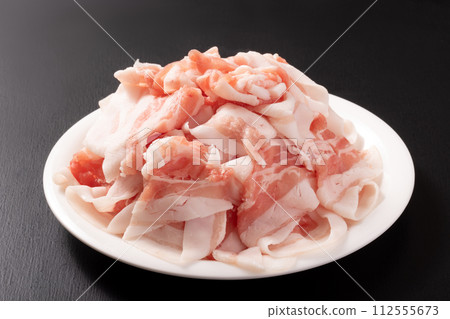 For black pork belly shabu-shabu 112555673