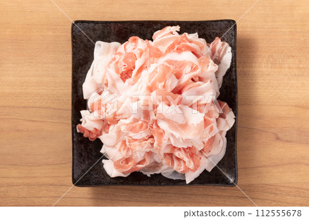 For black pork belly shabu-shabu For black pork belly shabu-shabu 112555678