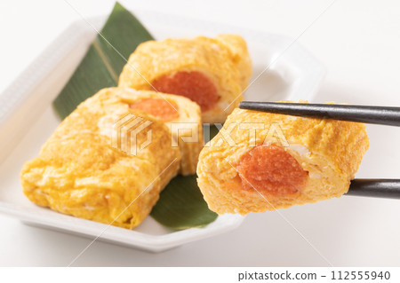 Rolled egg with mentaiko Rolled egg with mentaiko 112555940